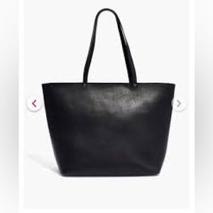 Madewell Black Abroad Tote.